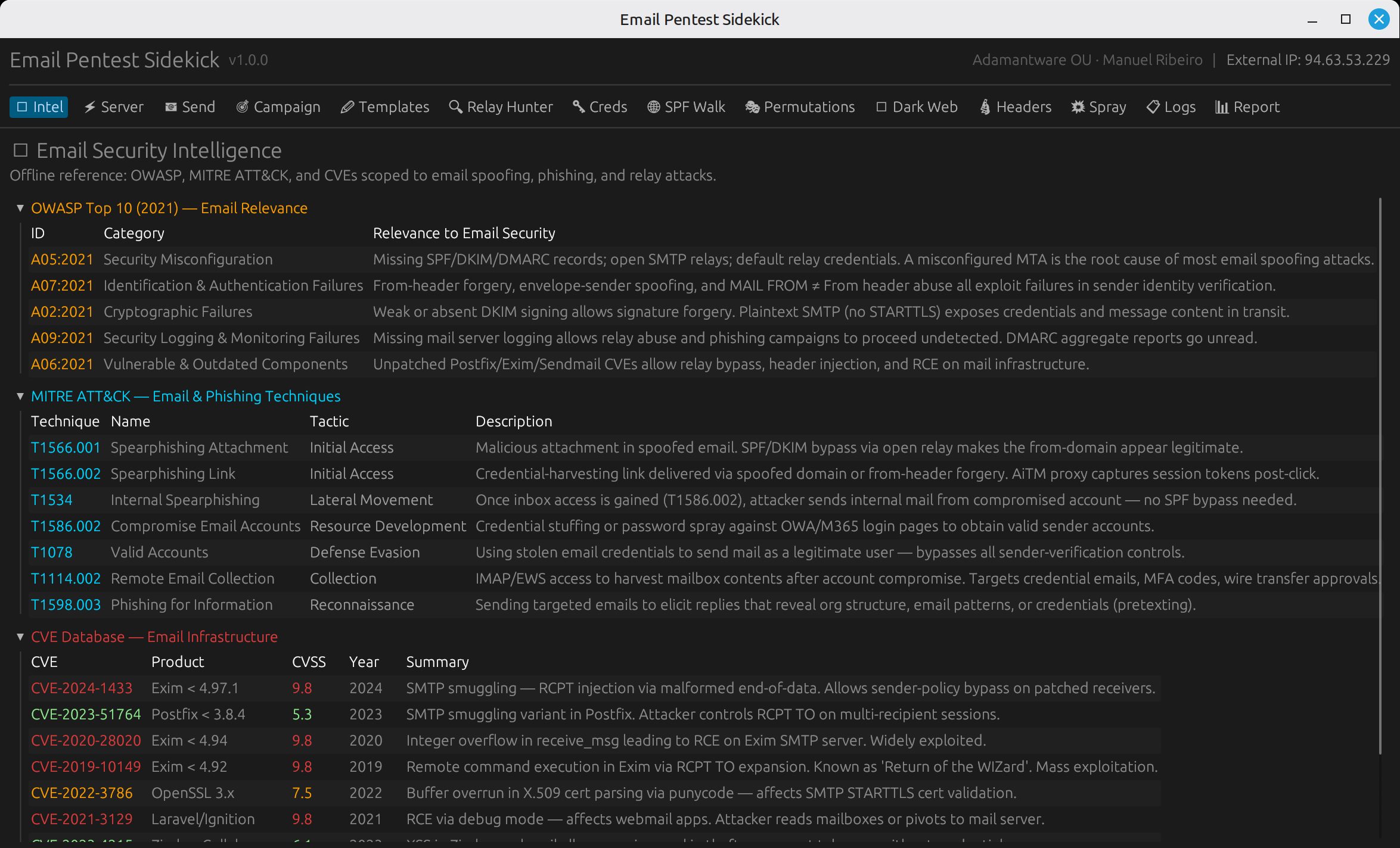 EPS screenshot