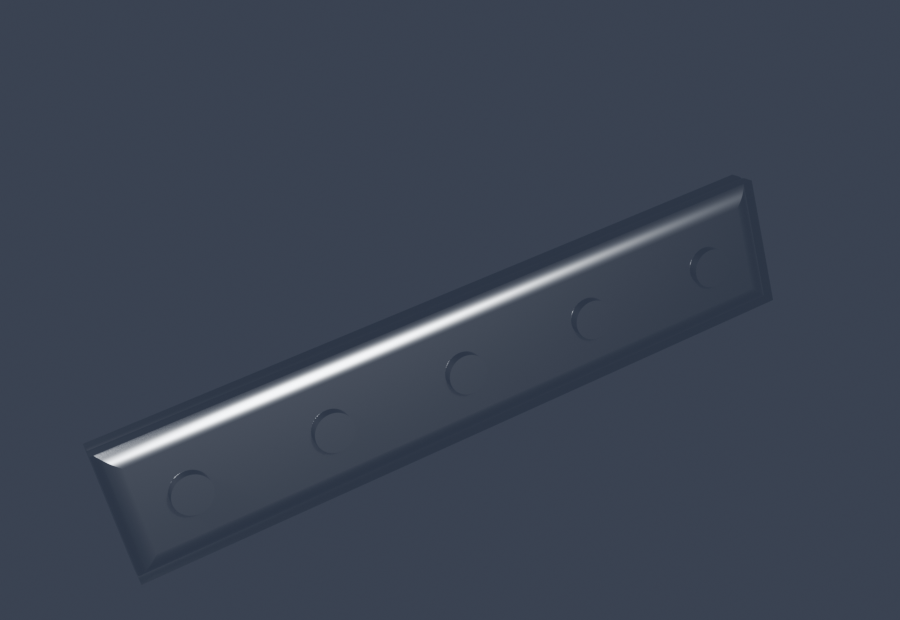 Osteosynthesis bone plate designed by Newton